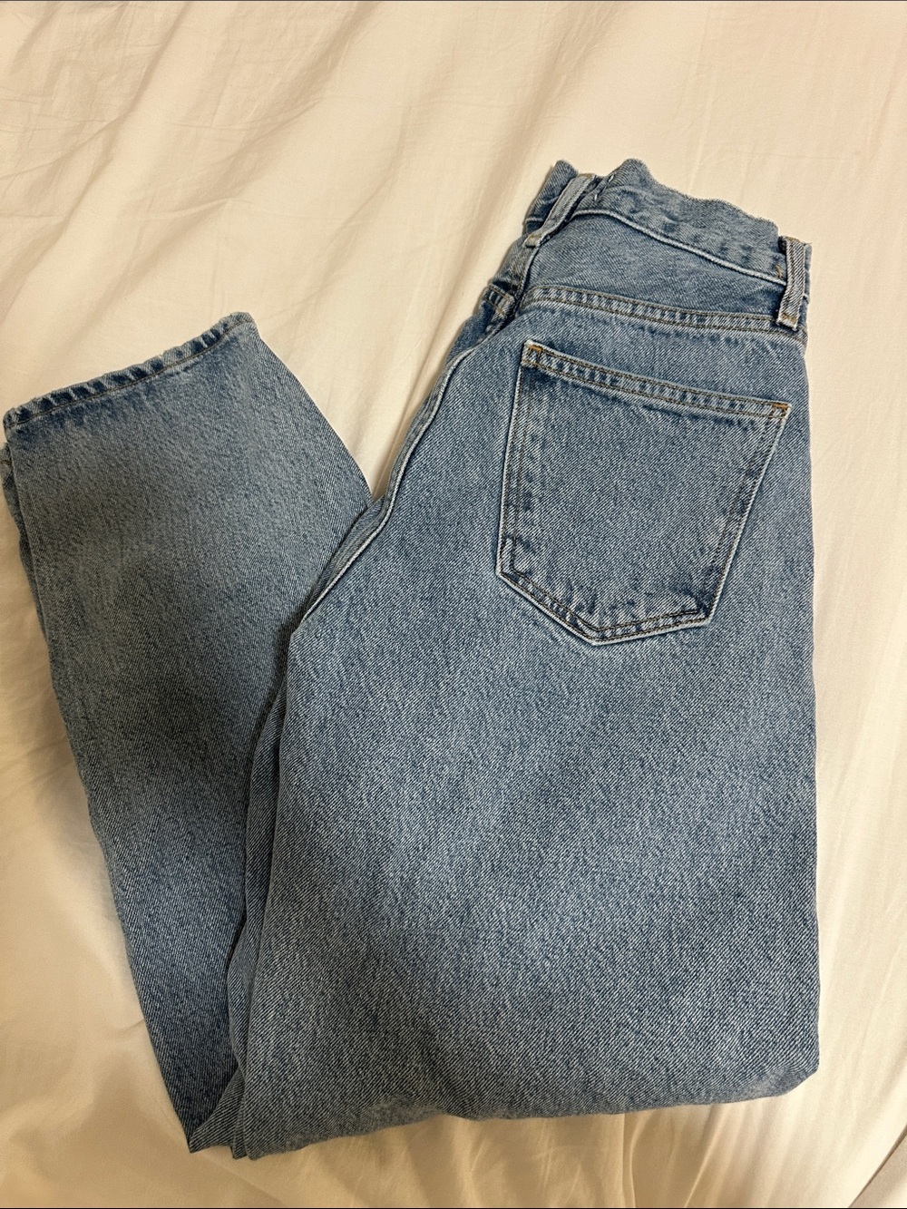 Re/Done Light Blue High-Rise Jeans